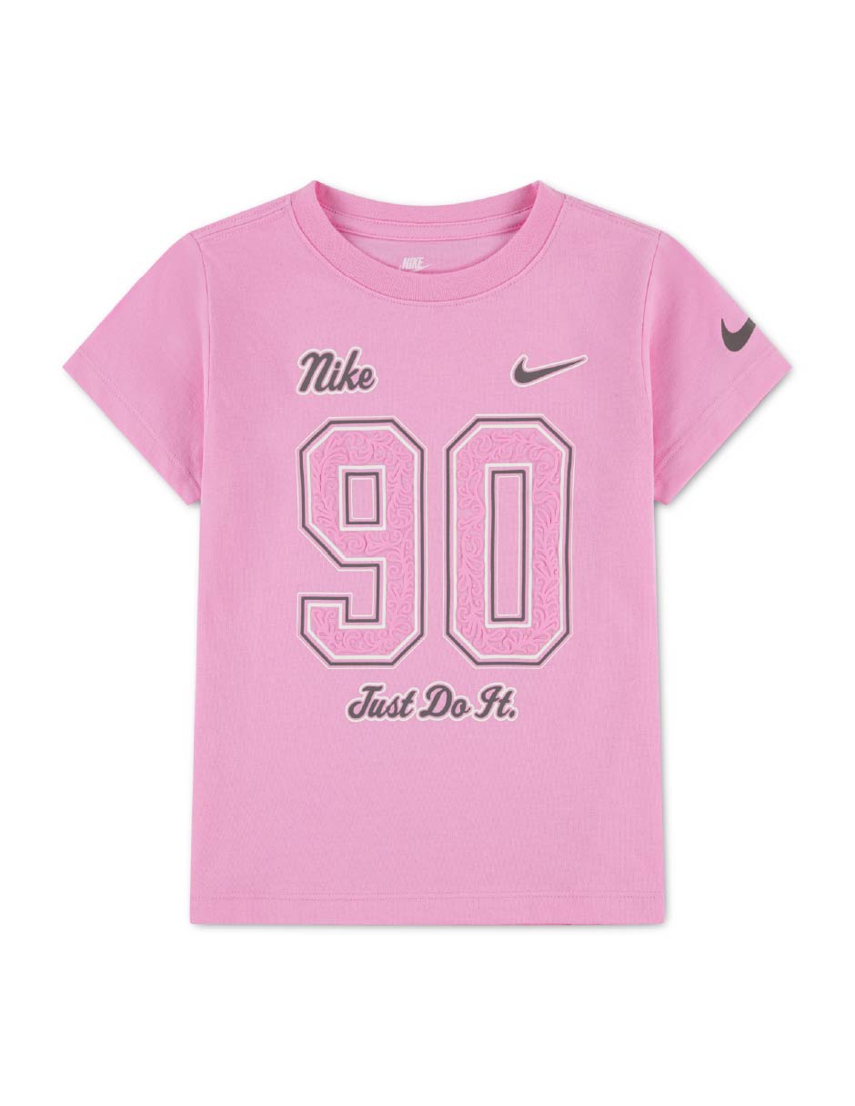 Playera deportiva casual de niña