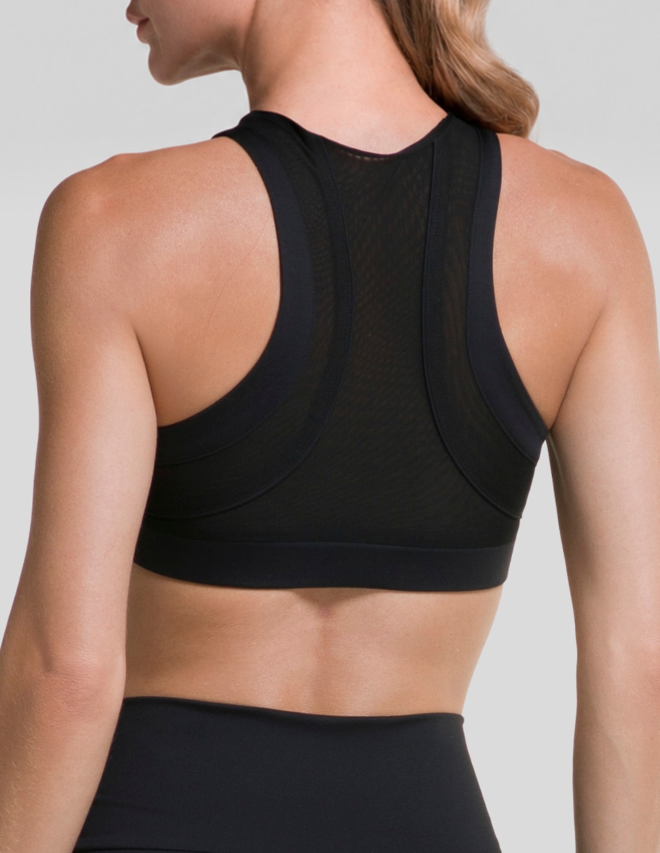Conjunto deportivo ajustado con elástico para mujer 2