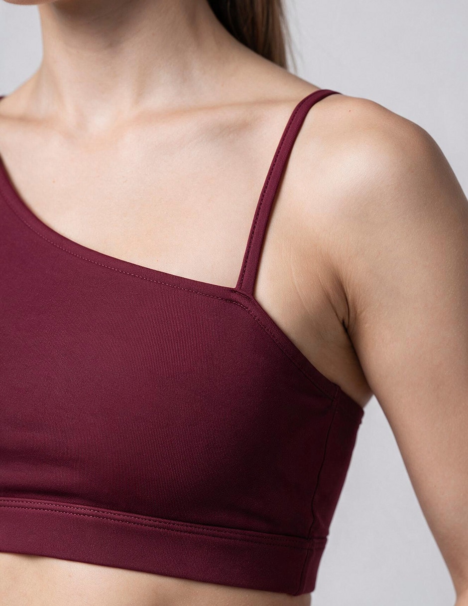 Conjunto deportivo ajustado con elástico para mujer 4