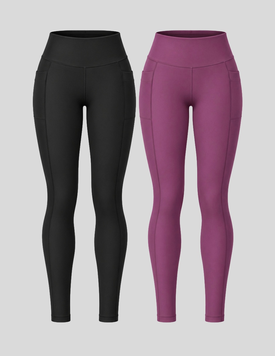 Set mallas para Entrenamiento Set de 2 Mallas Mujer compresión Media para Mujer Set mallas para Entrenamiento Set de 2 Mallas Mujer compresión Media para Mujer