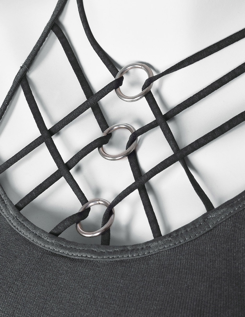 Conjunto deportivo slim con elástico para mujer 9