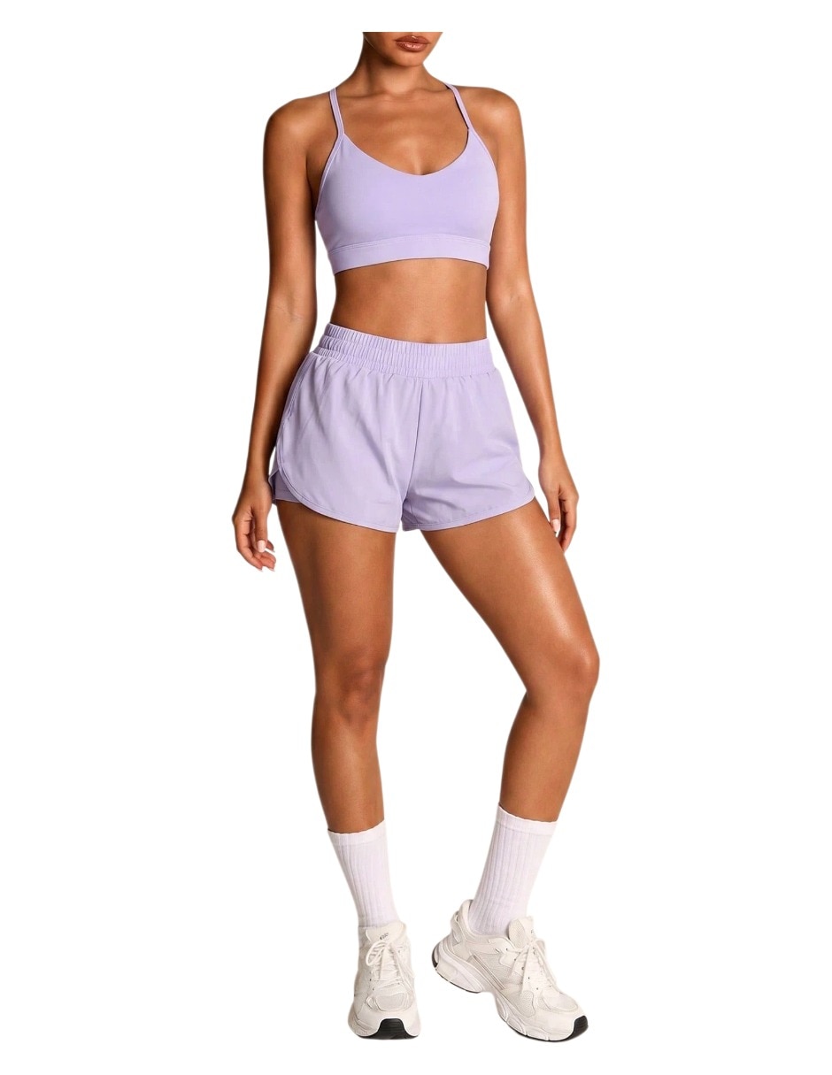 Conjunto deportivo regular con elástico para mujer Conjunto deportivo regular con elástico para mujer